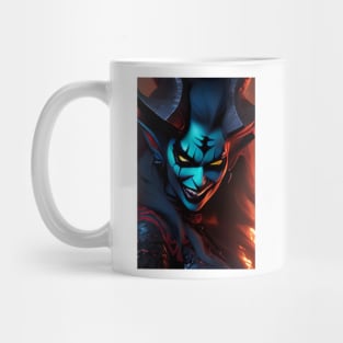 Funny devil girl Mug